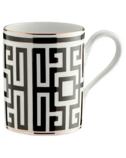 Tasse mit Labirinto-Muster - Weiß