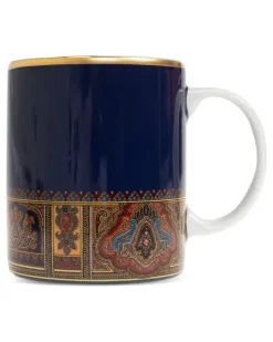 Tasse mit Paisleymuster - Blau