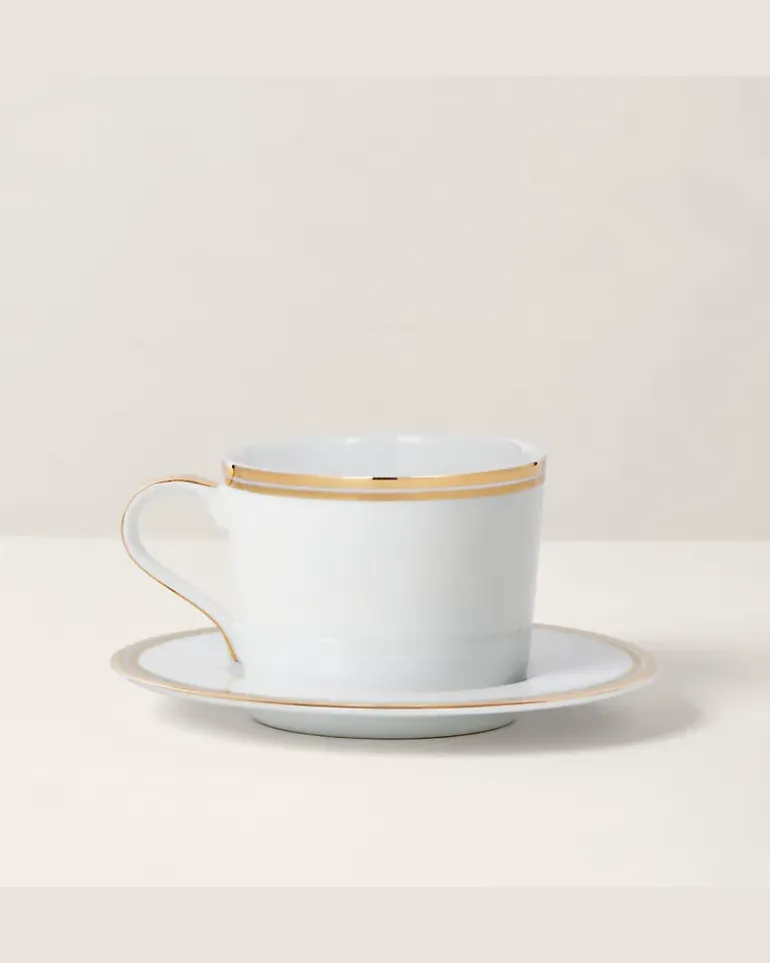 Tasse und Untertasse Wilshire Gold