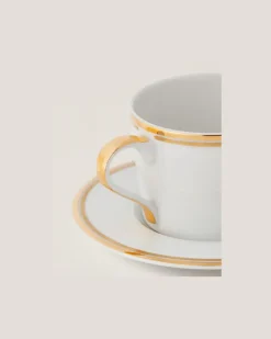 Tasse und Untertasse Wilshire Gold