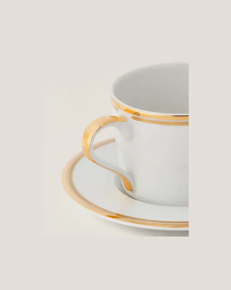 Tasse und Untertasse Wilshire Gold