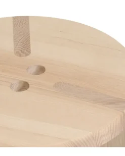 Tattoo' Holzhocker - Nude