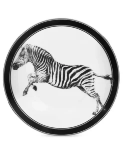 Teeservice mit Zebra-Print - Weiß