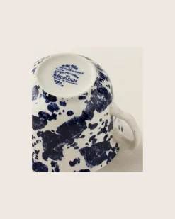 Teetasse und Untertasse Antique Marble Blue