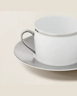 Teetasse und Untertasse Hewitt Grey