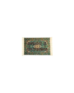 Teppich Burnt - Bunt - Polyesterfaser - Designer Loredana Longo