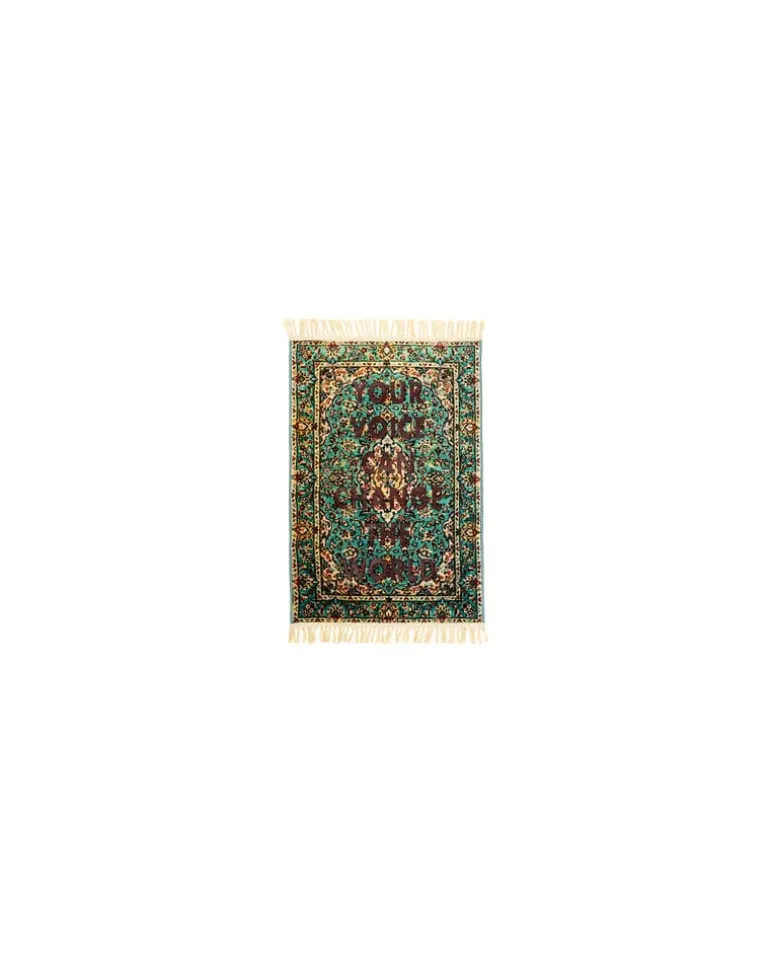 Teppich Burnt - Bunt - Polyesterfaser - Designer Loredana Longo