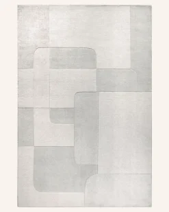Teppich Charlotte weiss