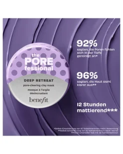 The Porefessional Deep Retreat Mini Poren klärende Tonerde-Maske 30 ml