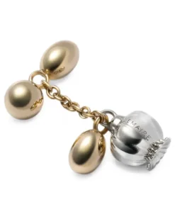 Thistle Knopfloch-Ornament aus Messing - Gold
