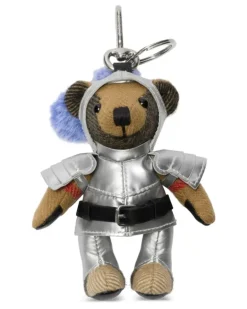 Thomas Bear Ritteremblem-Anhänger - Grau