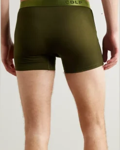 Three-Pack Stretch-TENCEL™ Lyocell Boxer Briefs Green