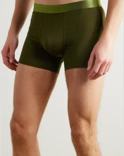 Three-Pack Stretch-TENCEL™ Lyocell Boxer Briefs Green