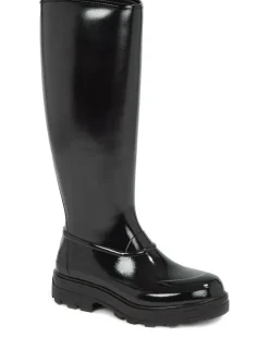 Tijntje Regenstiefel mit Reißverschluss - Schwarz