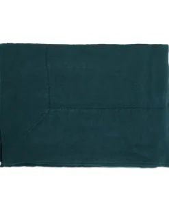 Tischdecke aus Leinen - Grün