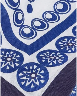 Tischdecke mit Ananas-Print - Weiß