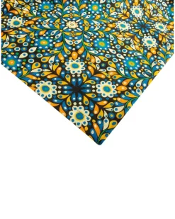 Tischdecke mit Paisley-Print - Blau