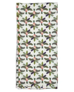 Tischdecke mit Print - Weiß