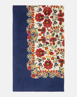 Tischdecke Windflower Placée Medium Blau