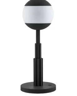 Tischlampe mit Kugelform - Schwarz
