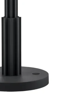 Tischlampe mit Kugelform - Schwarz