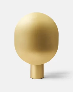 Tischleuchte Clam Gold