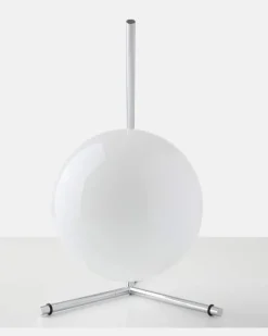 Tischleuchte IC Lights Table 1 Low by Michael Anastassiades (EU-Stecker Silber