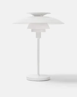 Tischleuchte PH 80 by Poul Henningsen (EU-Stecker Weiß