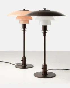 Tischleuchte PH 3/2 by Poul Henningsen (EU-Stecker Braun