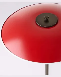 Tischleuchte PH 3/2 by Poul Henningsen (EU-Stecker Rot