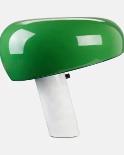 Tischleuchte Snoopy by Achille und Pier Giacomo Castiglioni (EU-Stecker GrüN