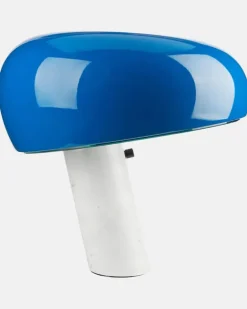 Tischleuchte Snoopy by Achille und Pier Giacomo Castiglioni (EU-Stecker Blau