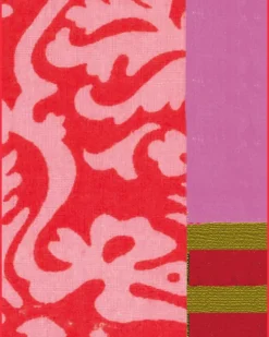 Tischsets mit Blumenprint - Rosa