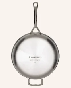 2-Tlg. Pfannenset 3-Ply silber