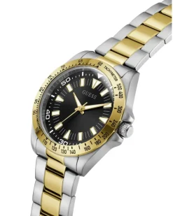 2-Tone Analog Armbanduhr 42mm - Schwarz