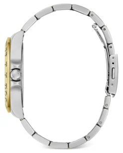 2-Tone Analog Armbanduhr 42mm - Schwarz