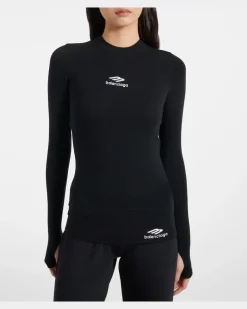 Top 3B Sports Icon aus Jersey Schwarz