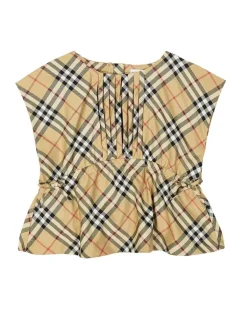 Top Burberry Check aus Baumwollmischung Multicolor