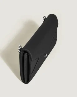 Tragbare Continental-Brieftasche Montblanc Envelope - Schwarz - Leder - MB220344 - Brieftaschen