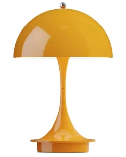 Tragbare Panthella 160 V3 LED Lampe - Orange