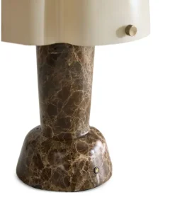 Tragbare Rio Marmorlampe - Braun