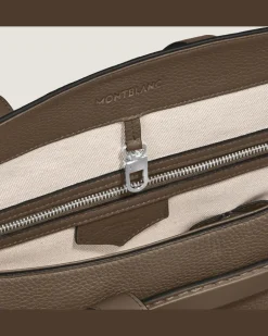 Tragetasche Montblanc Envelope - Haselnussbraun - Leder - MB221618 - Tragetaschen