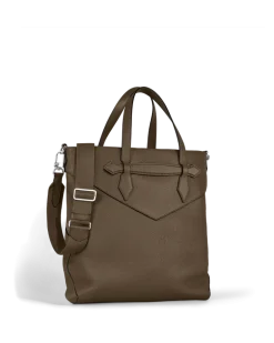 Tragetasche Montblanc Envelope - Haselnussbraun - Leder - MB221618 - Tragetaschen