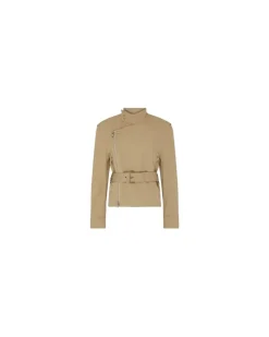 Trenchcoat aus Baumwolle Beige