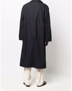 Trenchcoat im Layering-Look - Blau
