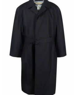 Trenchcoat im Layering-Look - Blau
