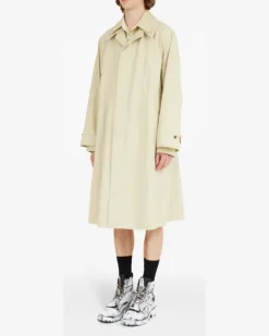 Trenchcoat im Layering-Look - Nude