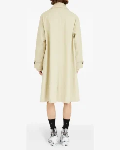 Trenchcoat im Layering-Look - Nude