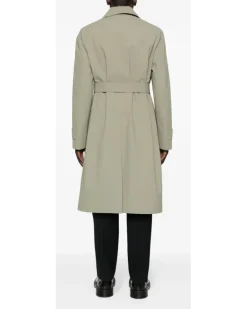 Trenchcoat in Midi-Länge - Grün