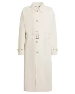 Trenchcoat mit Knöpfen - Nude